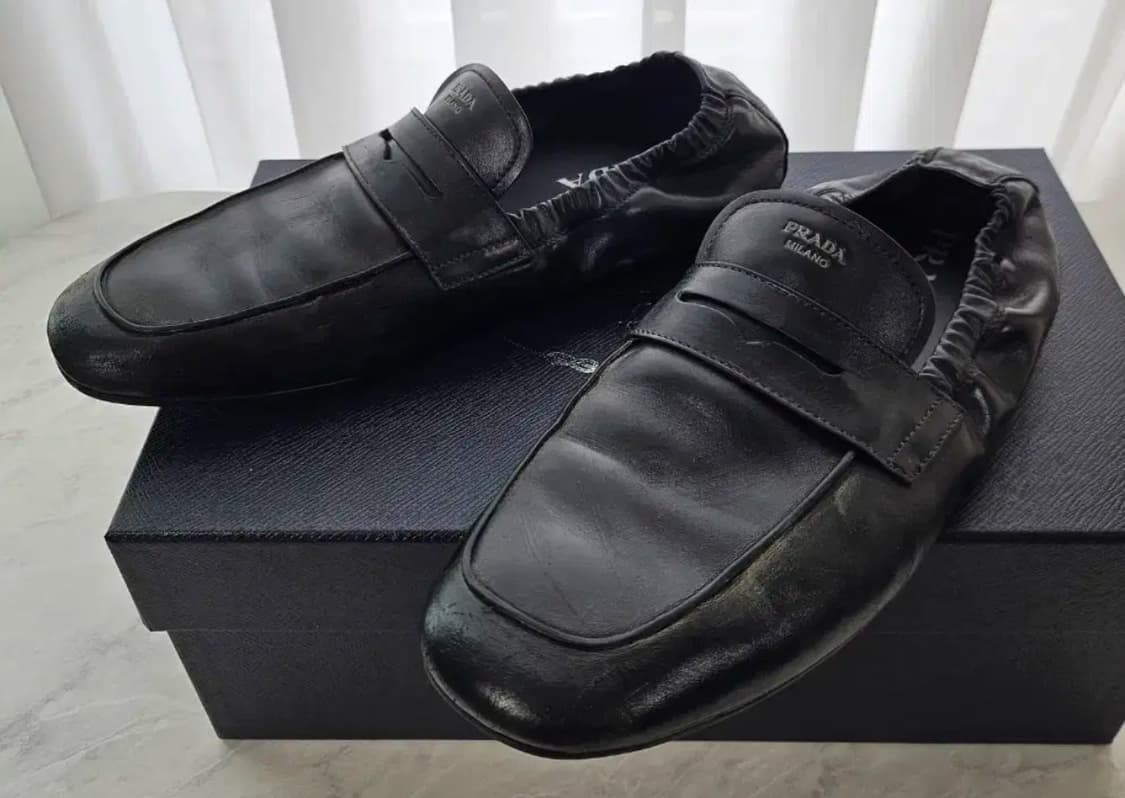 프라다 나파가죽 로퍼 7.5 상품이미지3