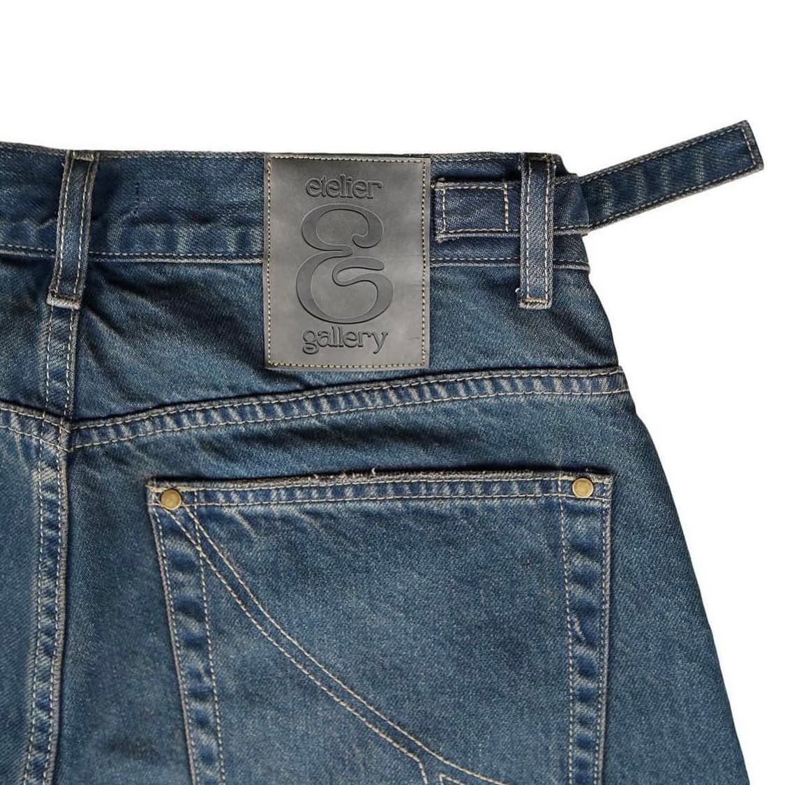 eteliergallery 빈티지 블루 터스크 데님 30 상품이미지4