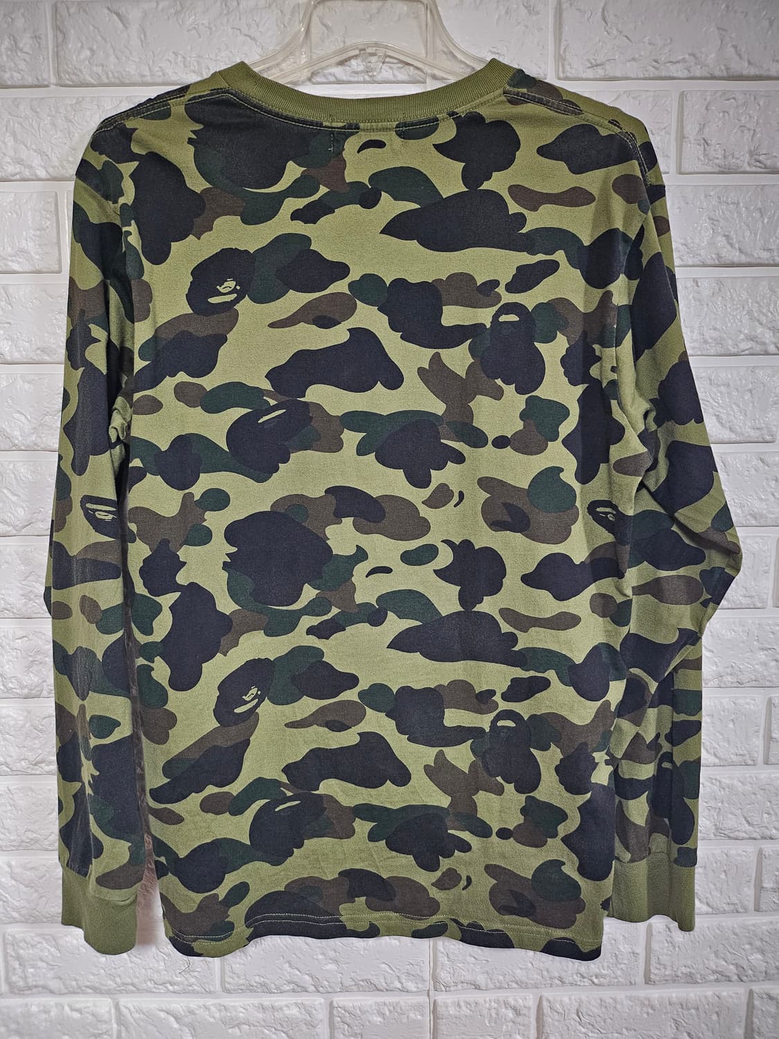 베이프 퍼스트 카모 컬리지 롱슬리브 L 상품이미지2