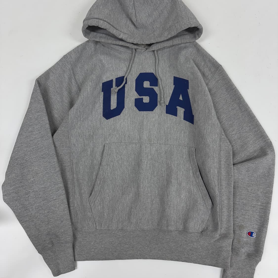 챔피온 리버스위브 USA 후드티  상품이미지3