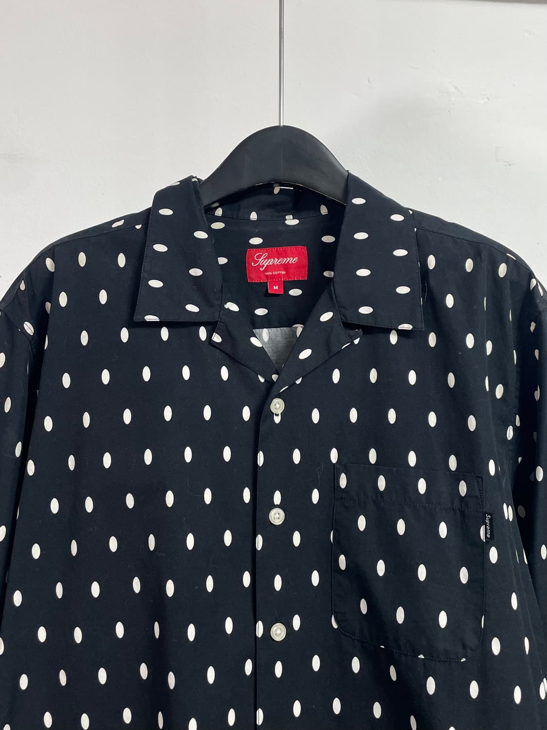 슈프림 도트무늬 오픈카라 셔츠 (on.605) 상품이미지2
