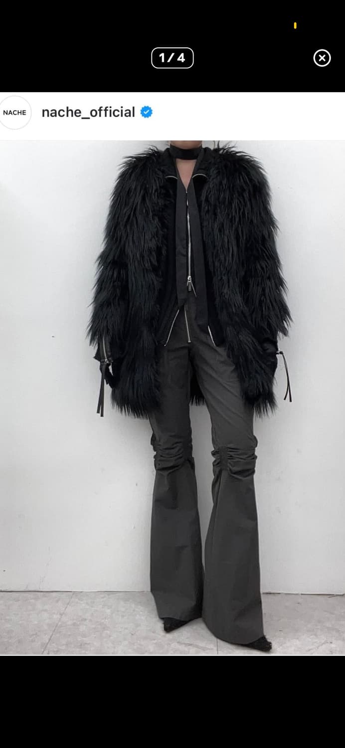나체 퍼자켓 nache fur jacket 상품이미지1