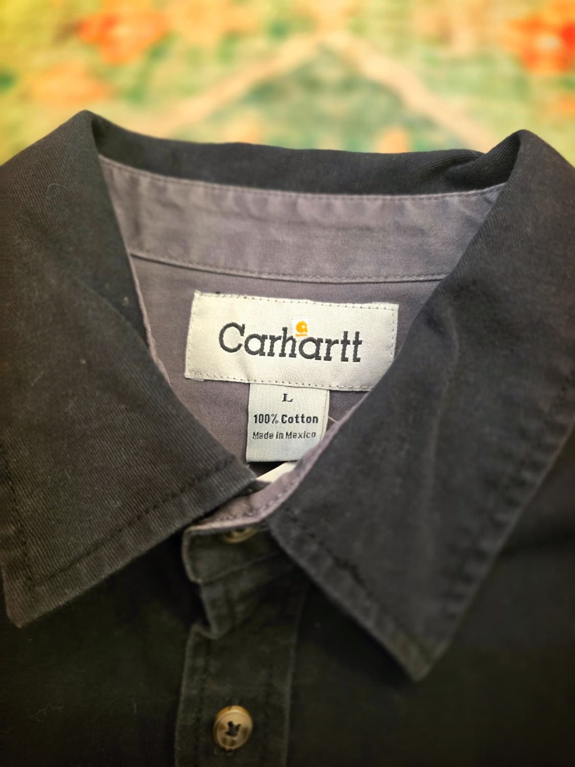 칼하트 FR(Flame-Resistant)블랙  워크 셔츠 상품이미지2