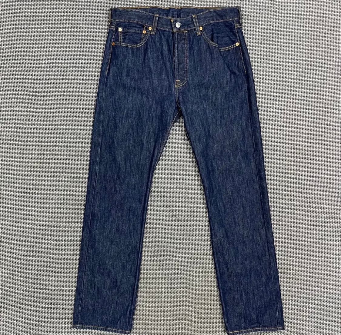 리바이스 501 스트레이트 데님 W33 진청 상품이미지1