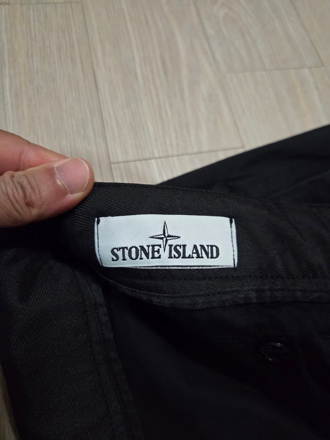 [30] 스톤아일랜드 TYPE RE-T 카고 팬츠 블랙 상품이미지6