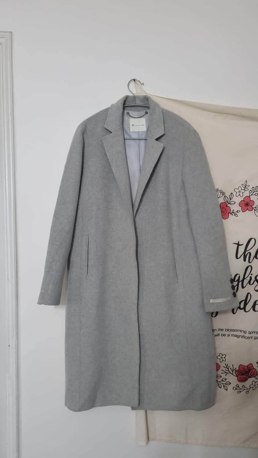 잇미샤 캐시미어 블랜디드 양모 코트 상품이미지1