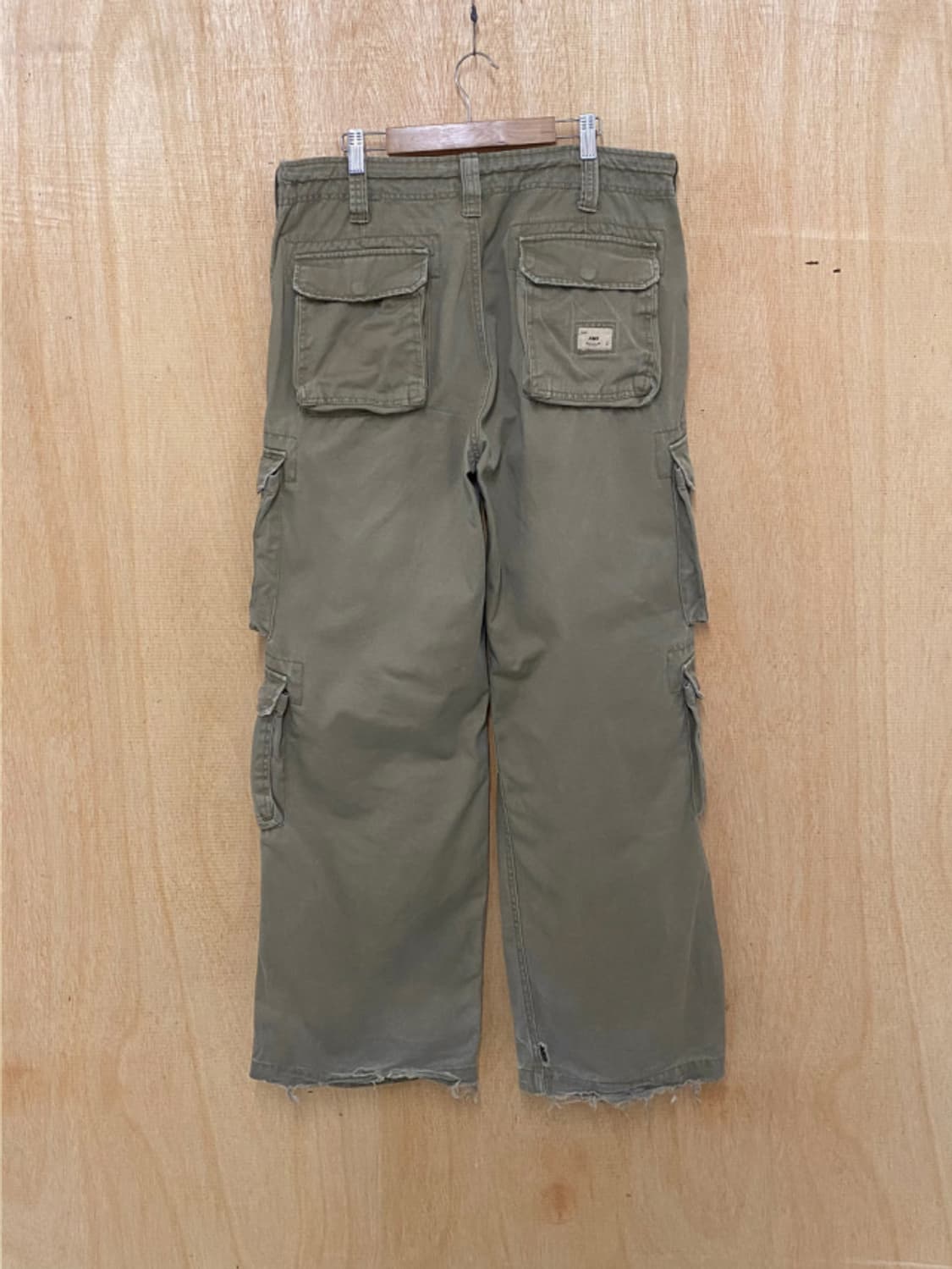 VTG wide double cargo pants 일본 빈티지 더블 카고 상품이미지4