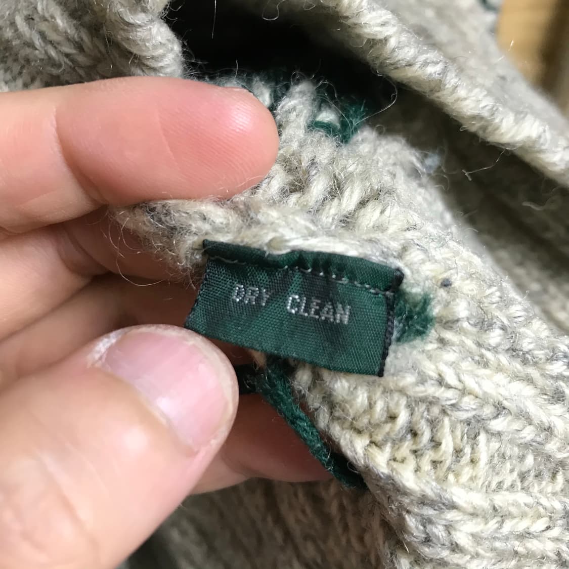 폴로 90s 제펜 노르딕 핸드니트 상품이미지4