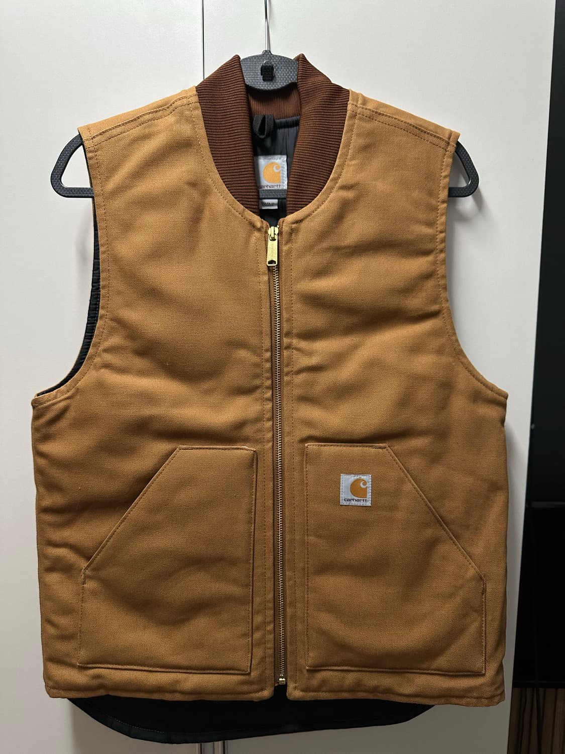 칼하트 V01-BRN 조끼 S 상품이미지1