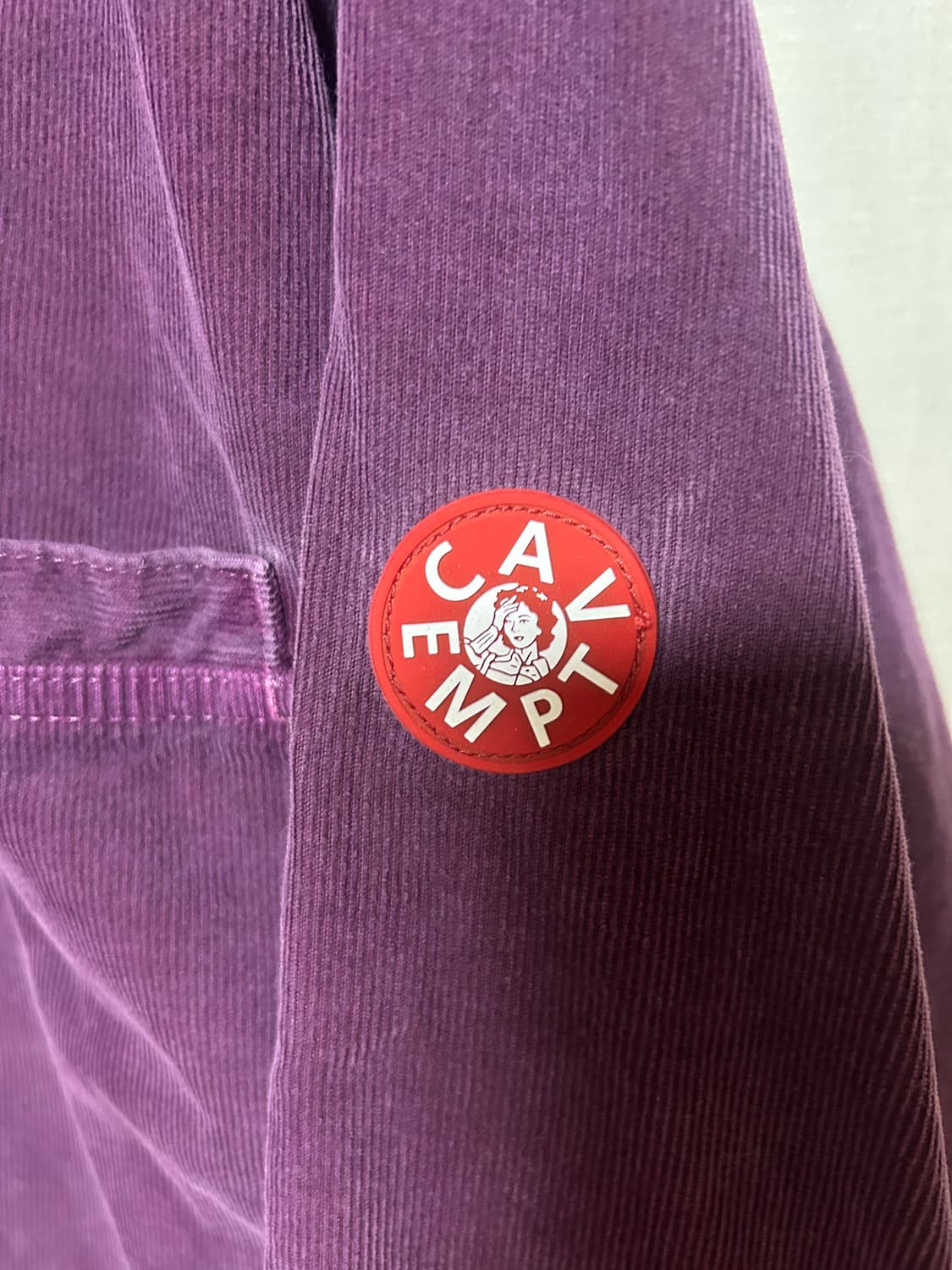 [L]카브엠트 오버다이 코듀로이 셔츠 상품이미지3