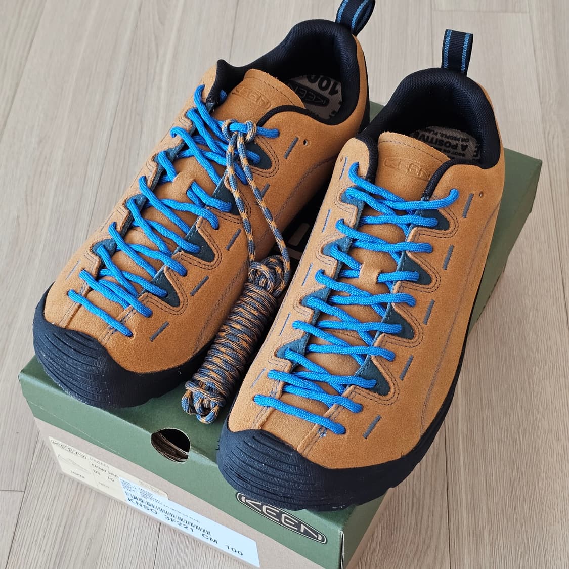 280 새제품) KEEN 킨 재스퍼 카멜 등산화 트레킹화 운동화 상품이미지2