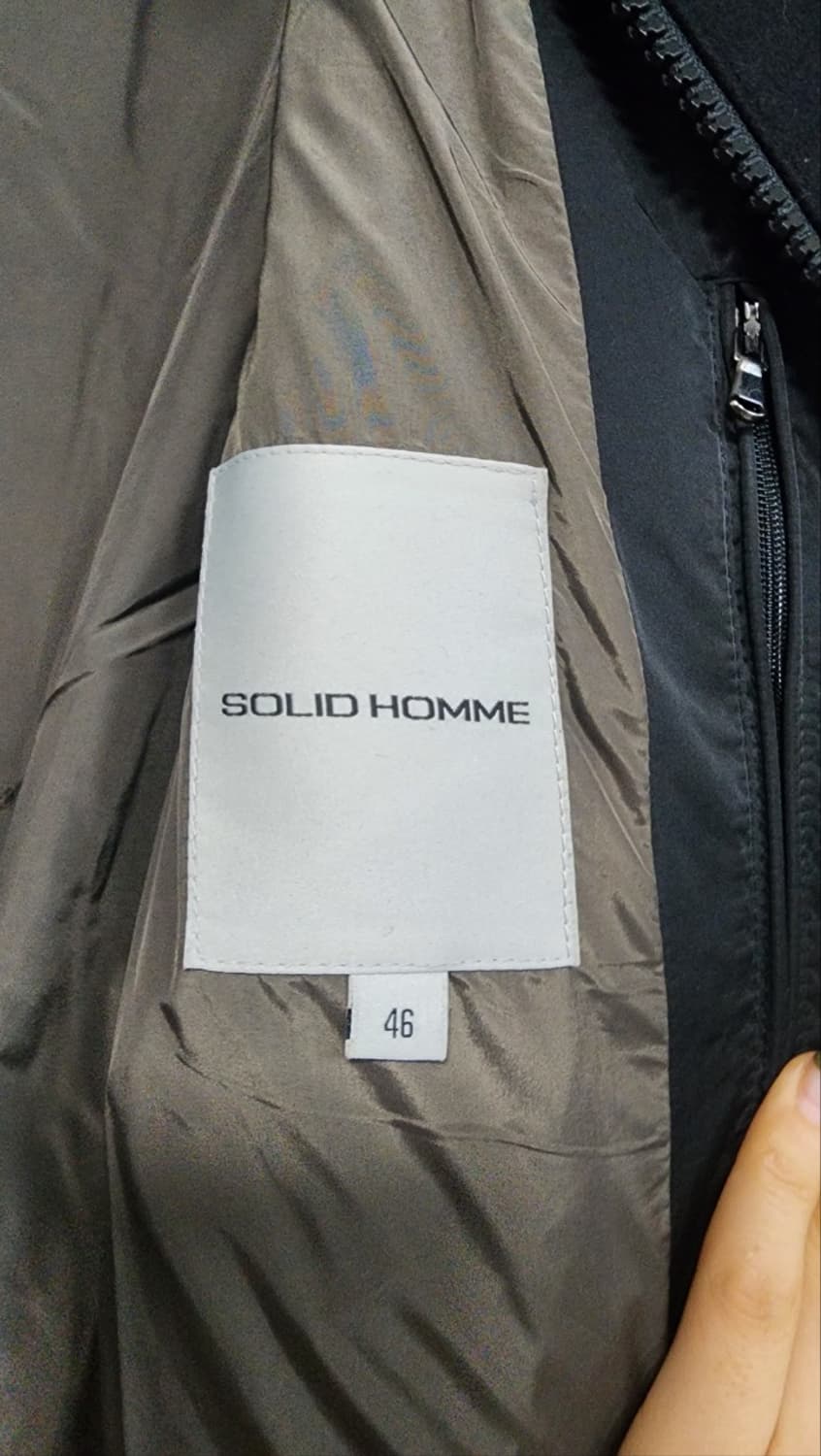 솔리드옴므 우영미  구스울코트패딩 46 상품이미지2