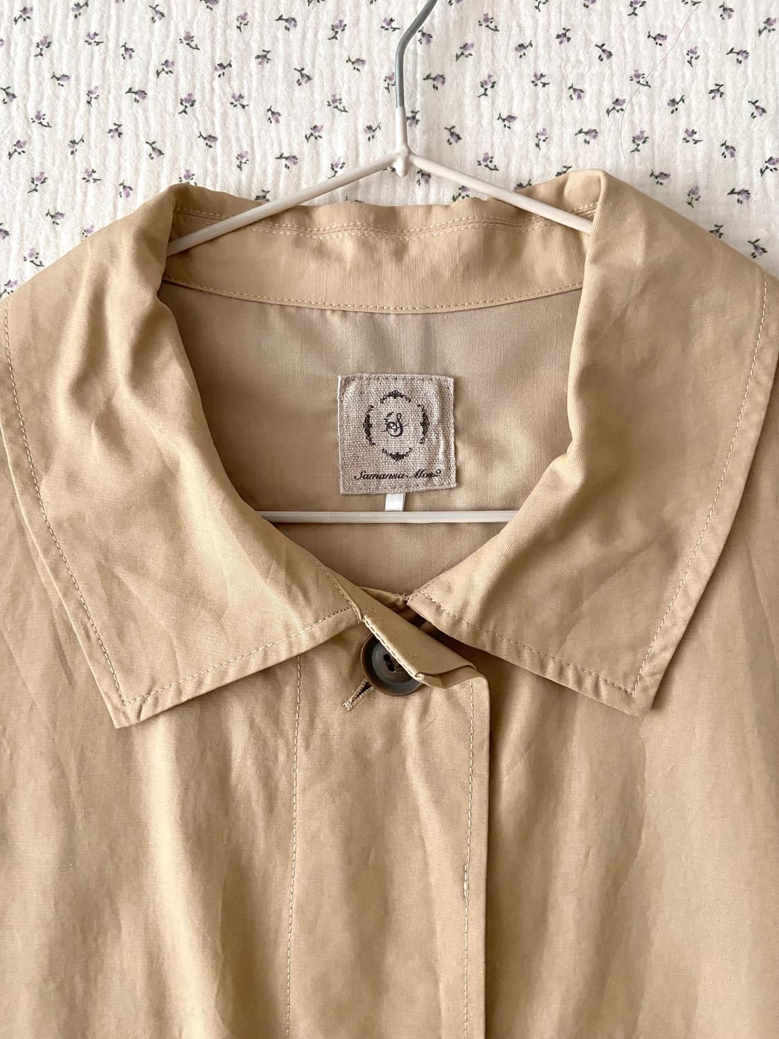 sm2 베이지 아방 트렌치코트 상품이미지5