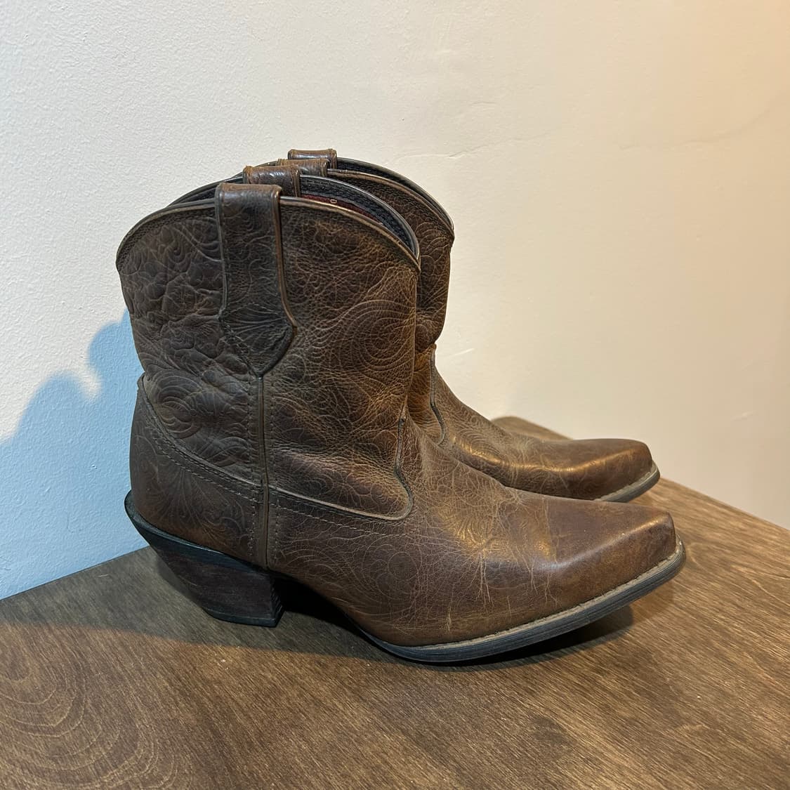 Durango 브라운 웨스턴 부츠 상품이미지2