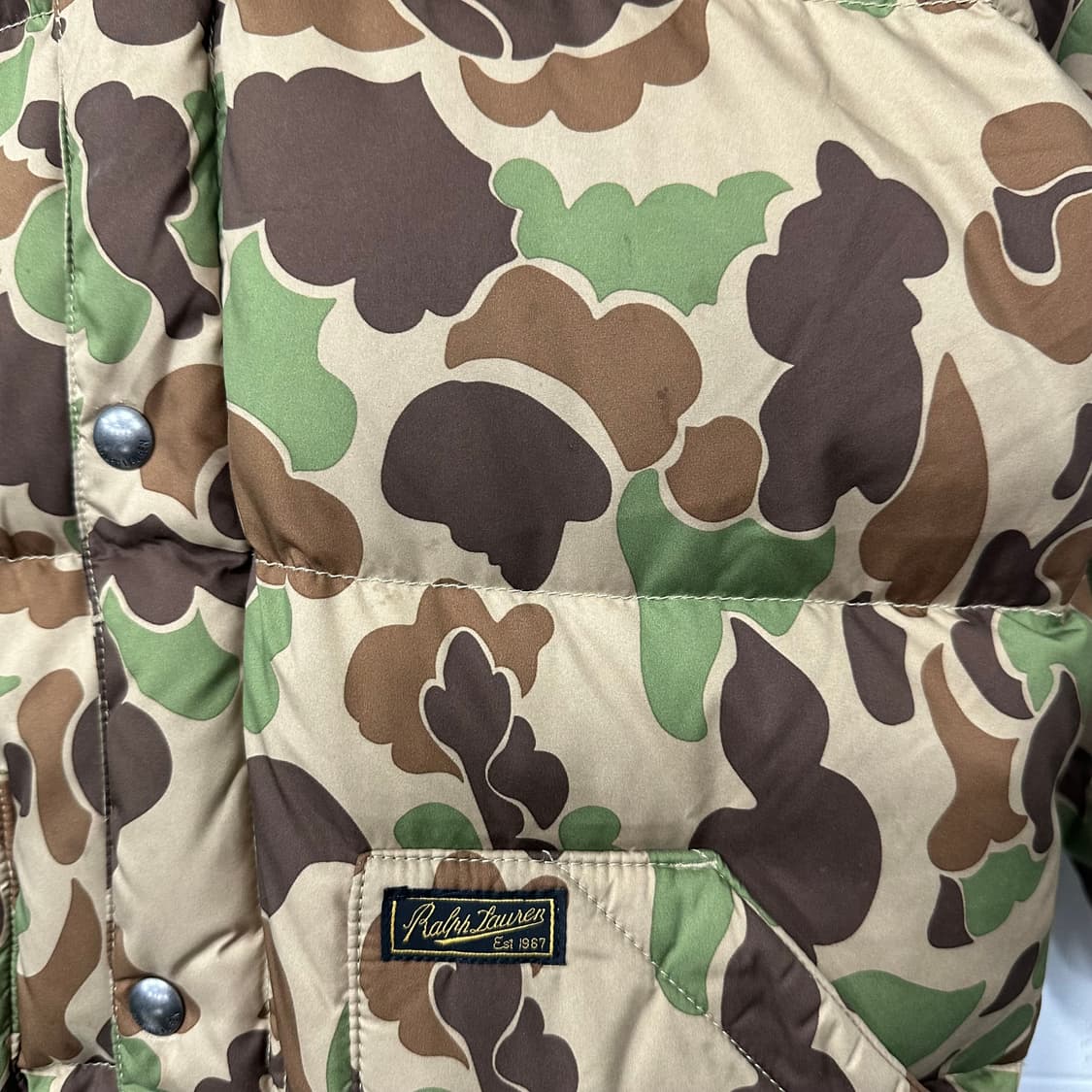 폴로 카모 보이즈 패딩점퍼 상품이미지7