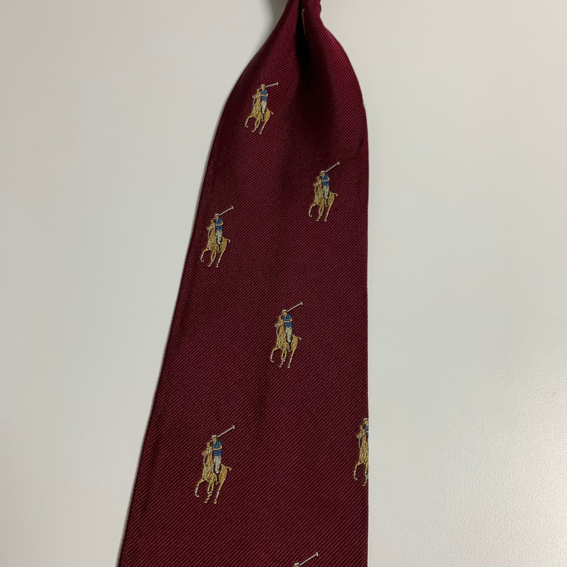 폴로 랄프로렌(POLO) 포니 로고플레이 클래식 명품넥타이 A+등급 상품이미지9