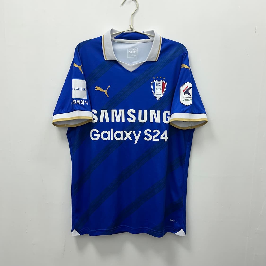 푸마 수원삼성 2024시즌 파울리뇨 풀마킹 유니폼 XL 상품이미지5