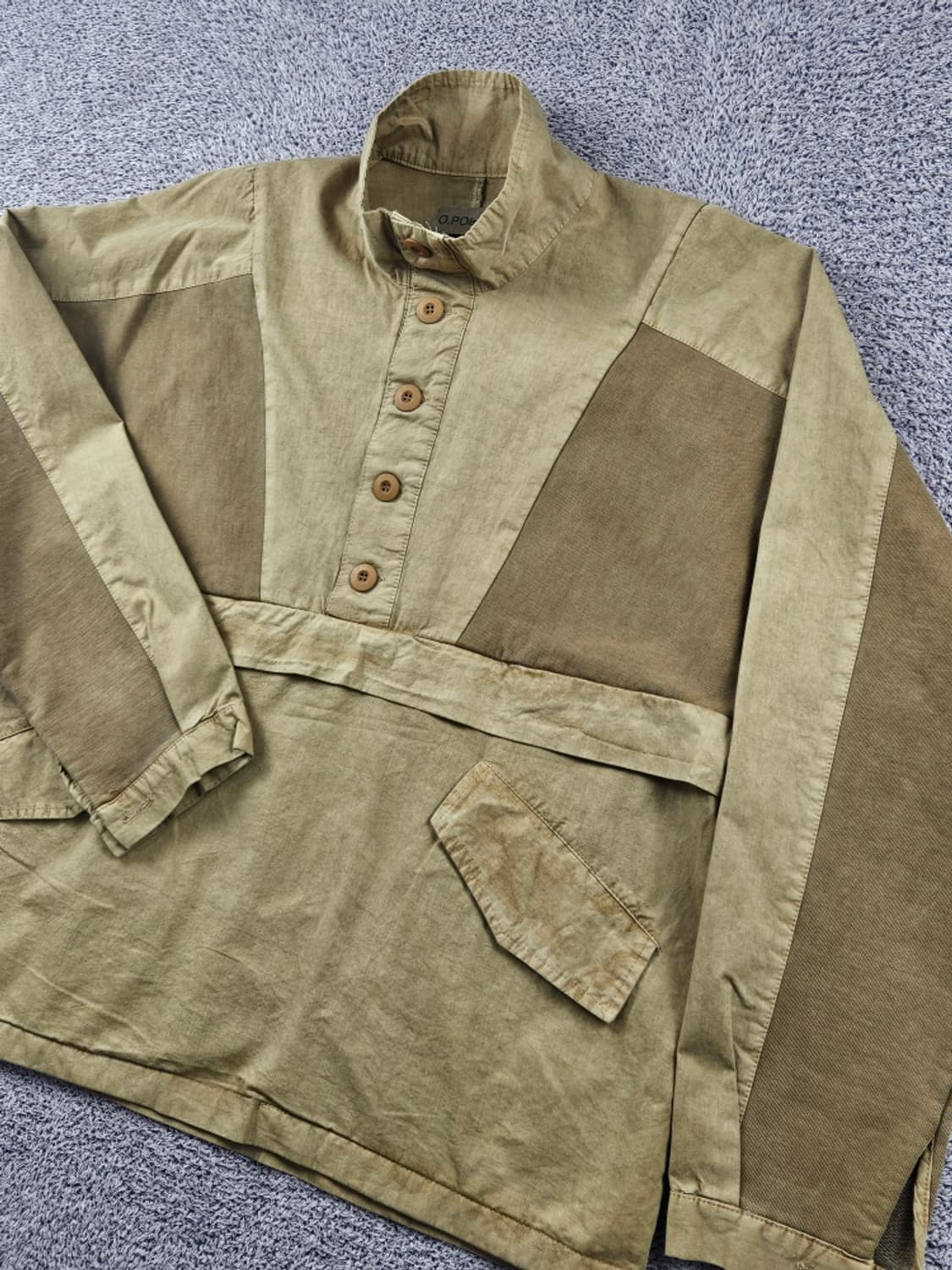 O.POISM 컴뱃 헨리넥 아노락 셔츠 (XL추정) / 11282 상품이미지6