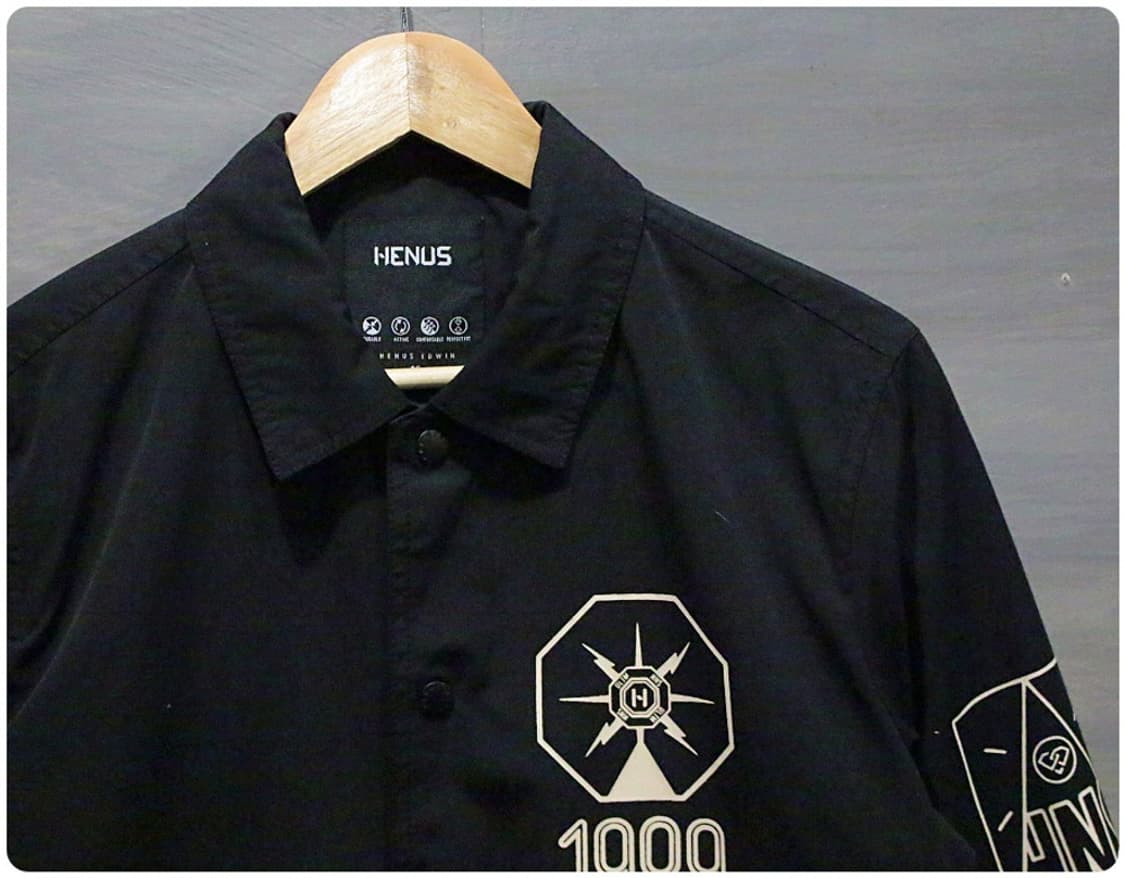 헨어스 에드윈 프린팅 코치 자켓 95 상품이미지1