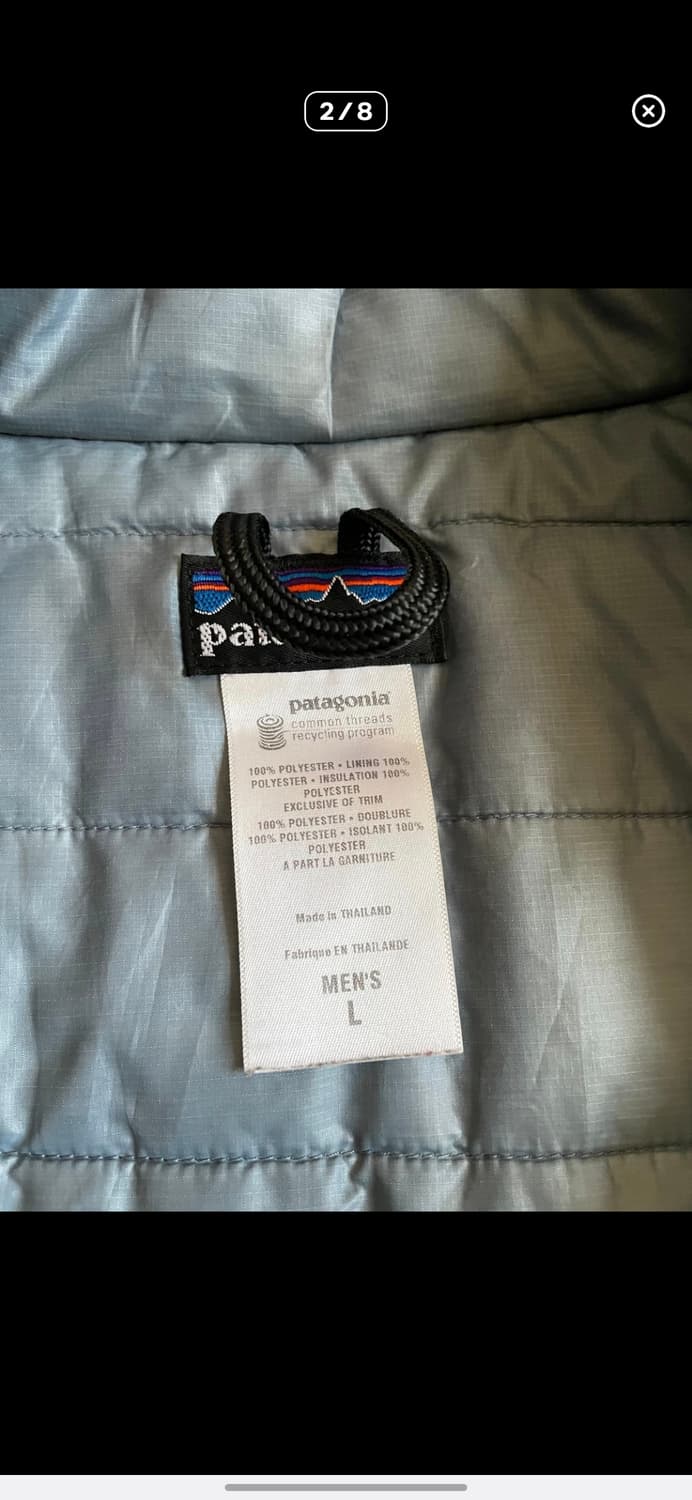 00s patagonia 퍼프볼 패딩 자켓 L 상품이미지2