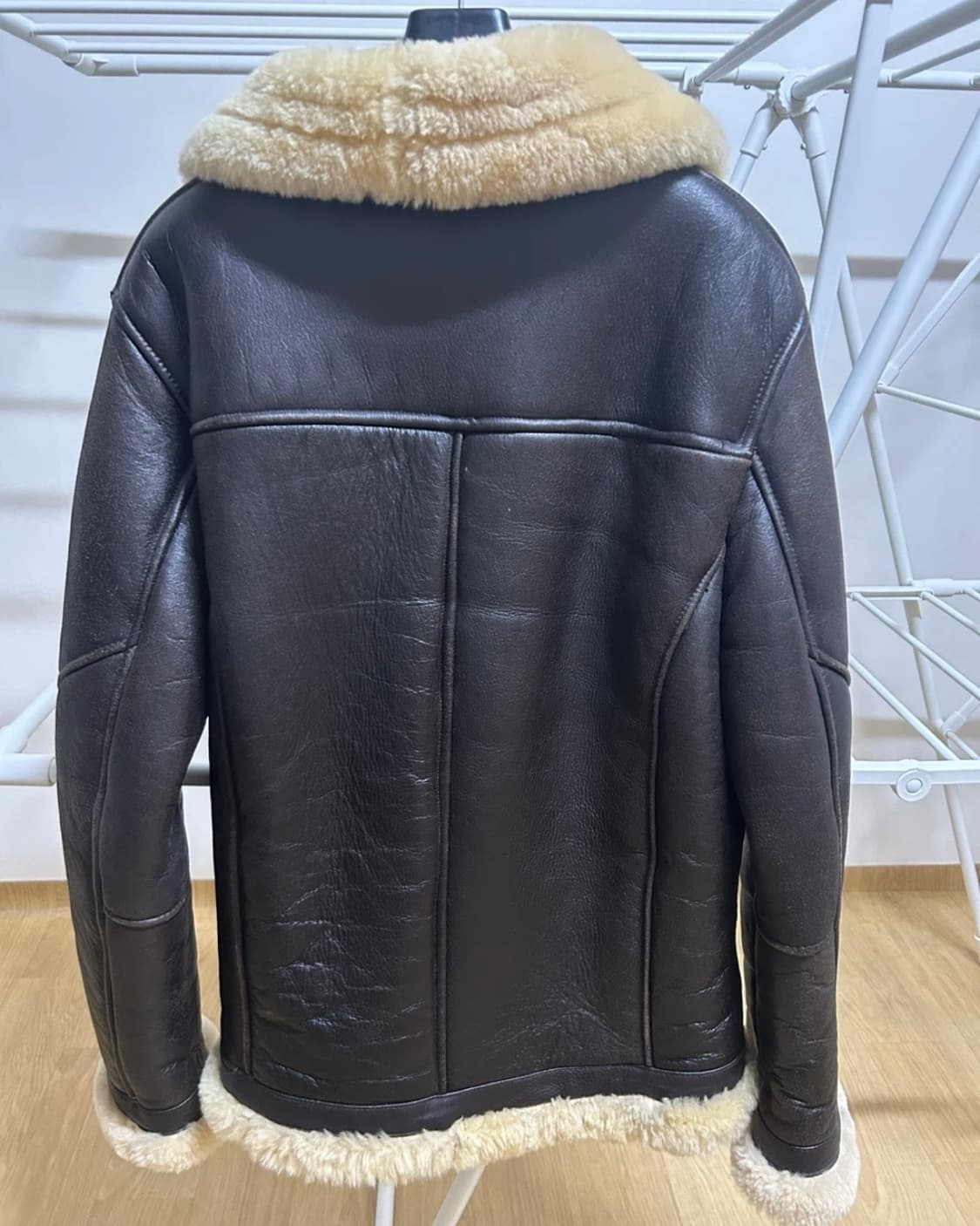 schott 쇼트 B-3 무스탕 L사이즈(105)  made in usa 상품이미지2