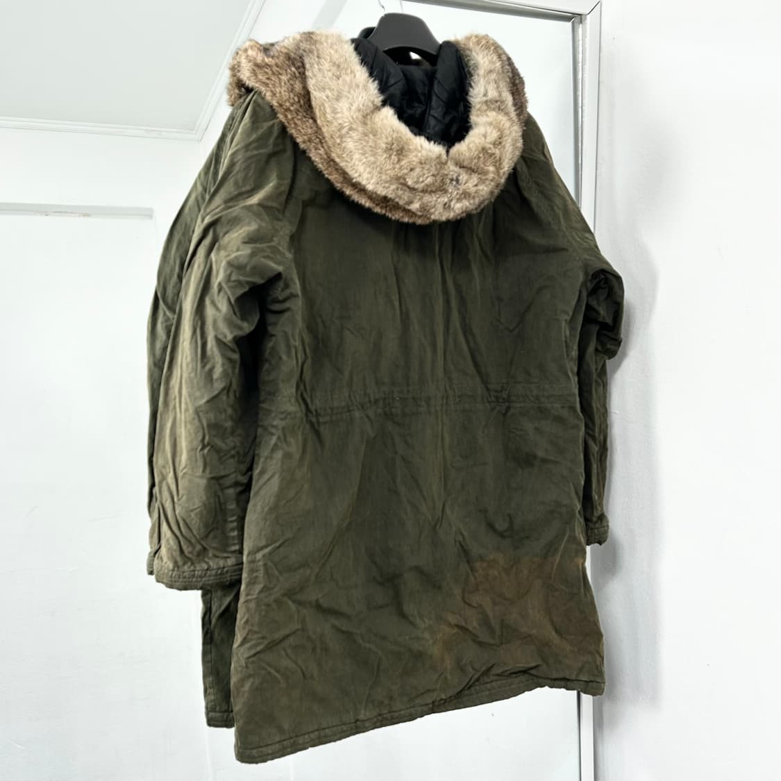 CP 컴퍼니 왁스드 나일론 개파카 야상 상품이미지5