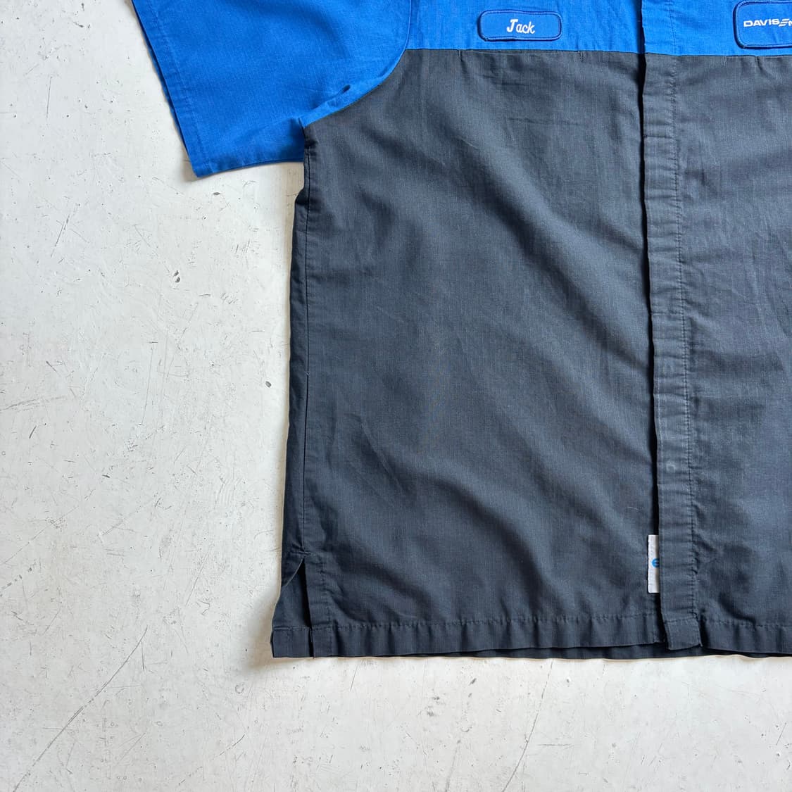 00s 레드캡 빈티지 서비스 워크 반팔셔츠 2XL 상품이미지3