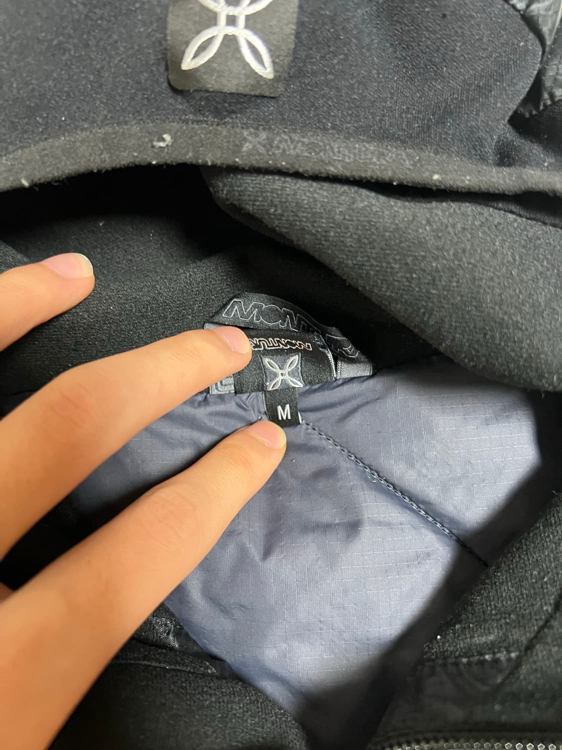 몬츄라 스카이 자켓 M 흰색주황 흰주 상품이미지8