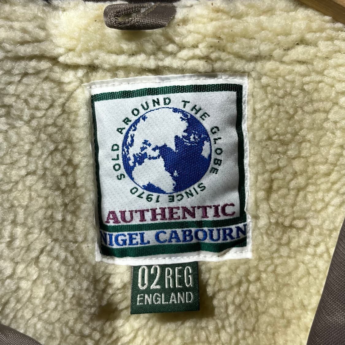 [Nigel Cabourn] 90's 나이젤카본 나일론 봄버자켓 상품이미지7