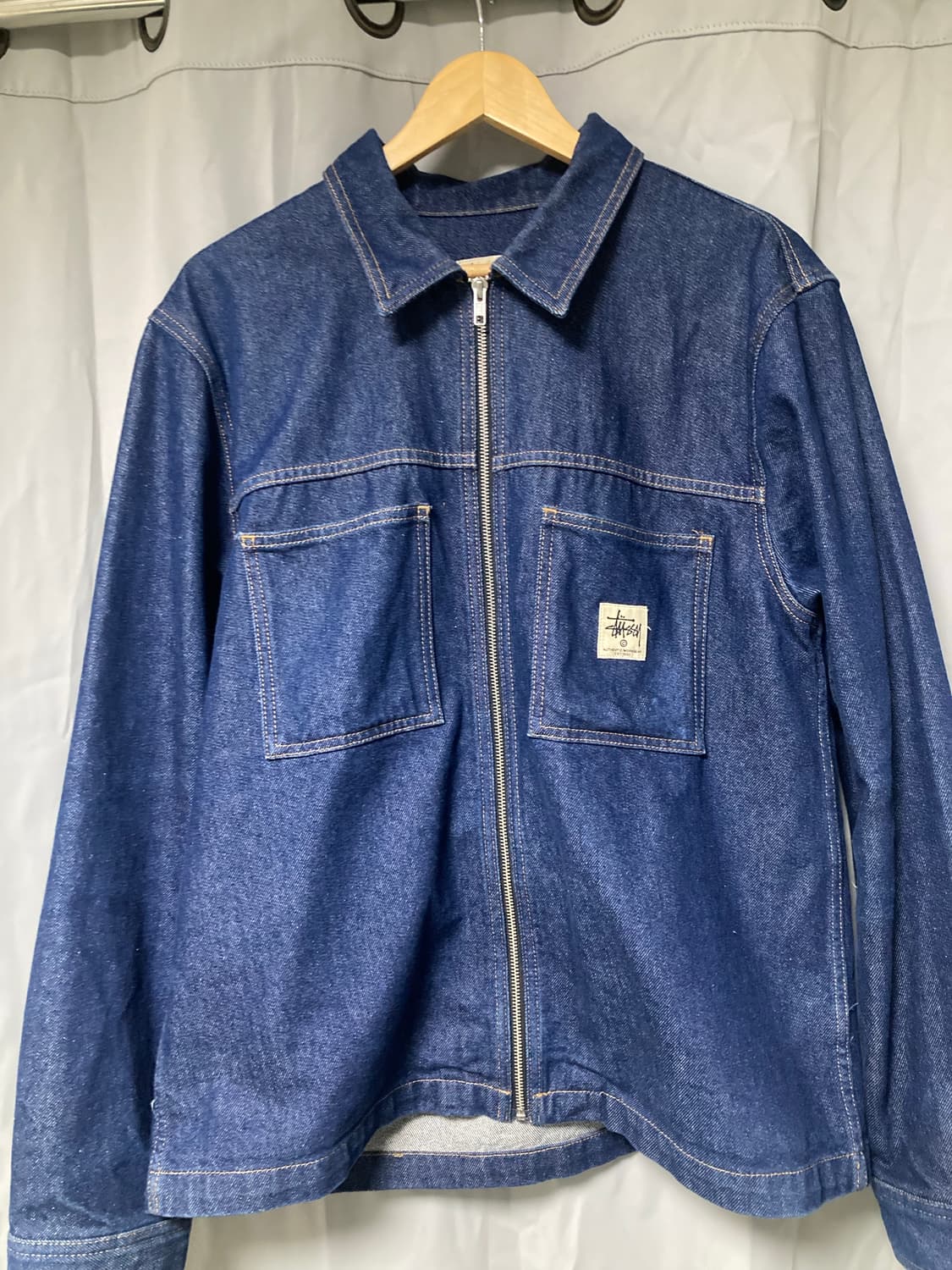 스투시 집업 워크자켓 (데님) 상품이미지3