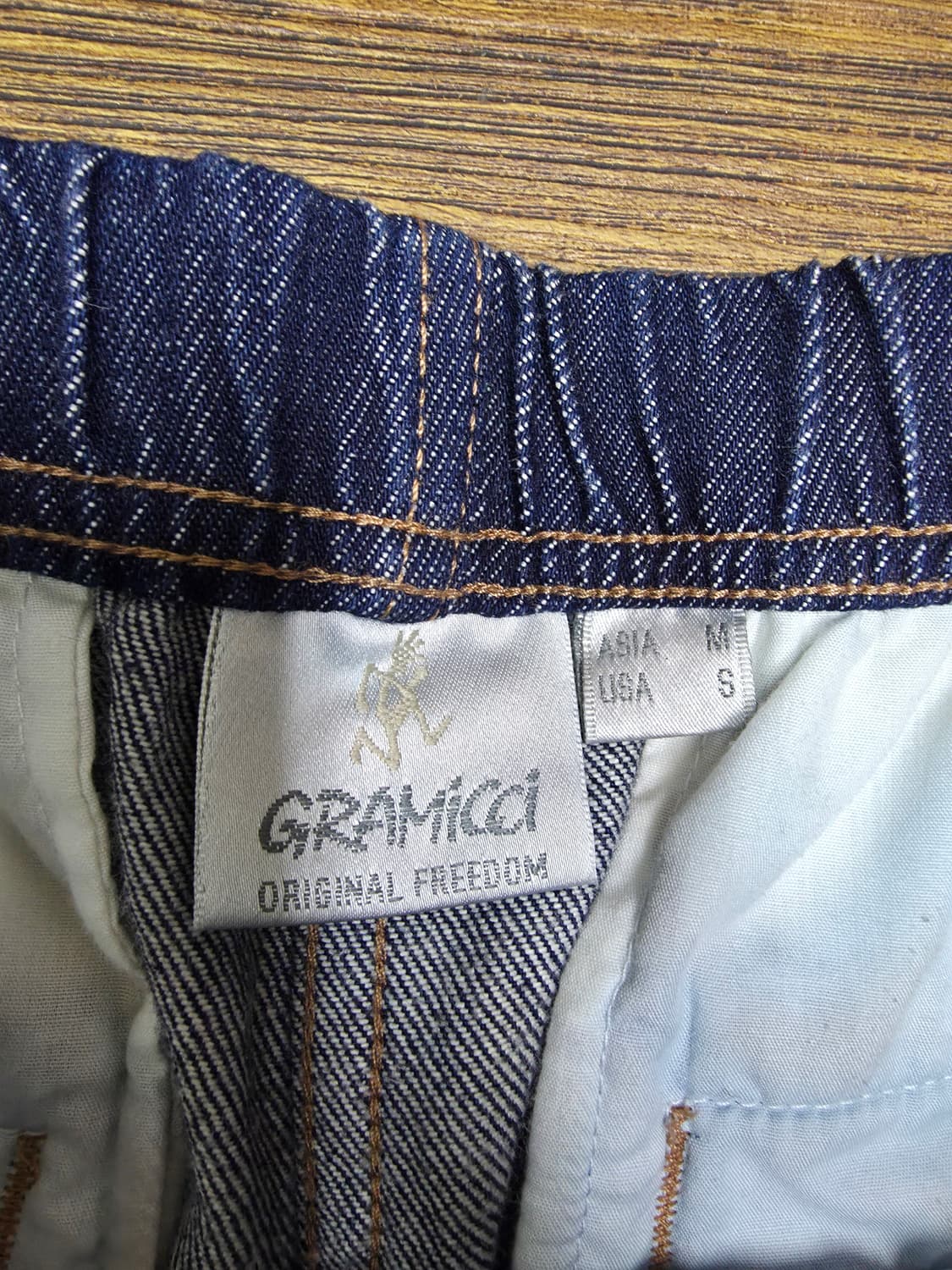 그라미치 데님 쇼츠 상품이미지4