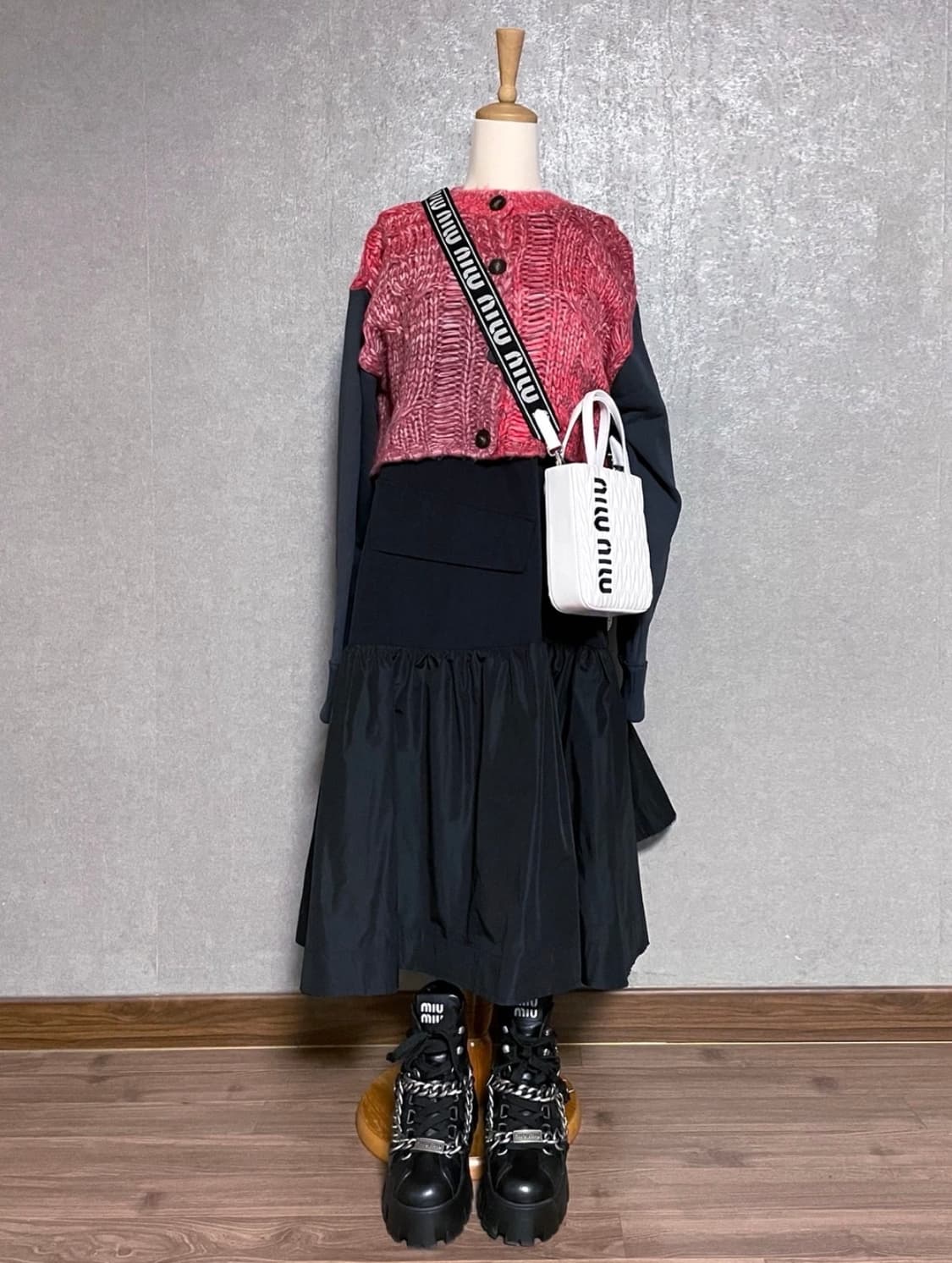 THEILMA 투웨이 크롭 니트 가디건 상품이미지3