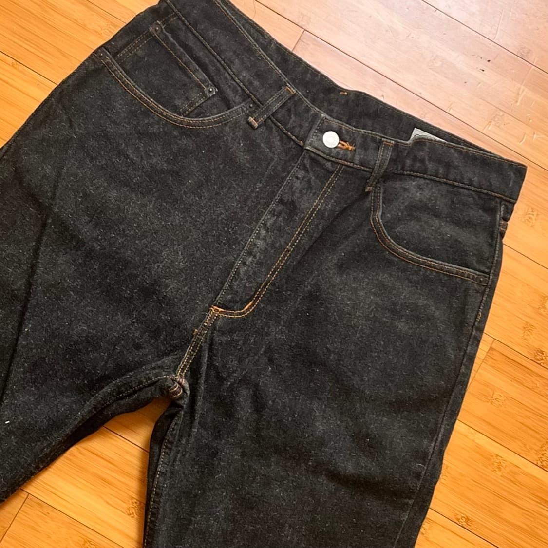 랭글러 M1805 - 19 블랙진 데님팬츠 W36 상품이미지3