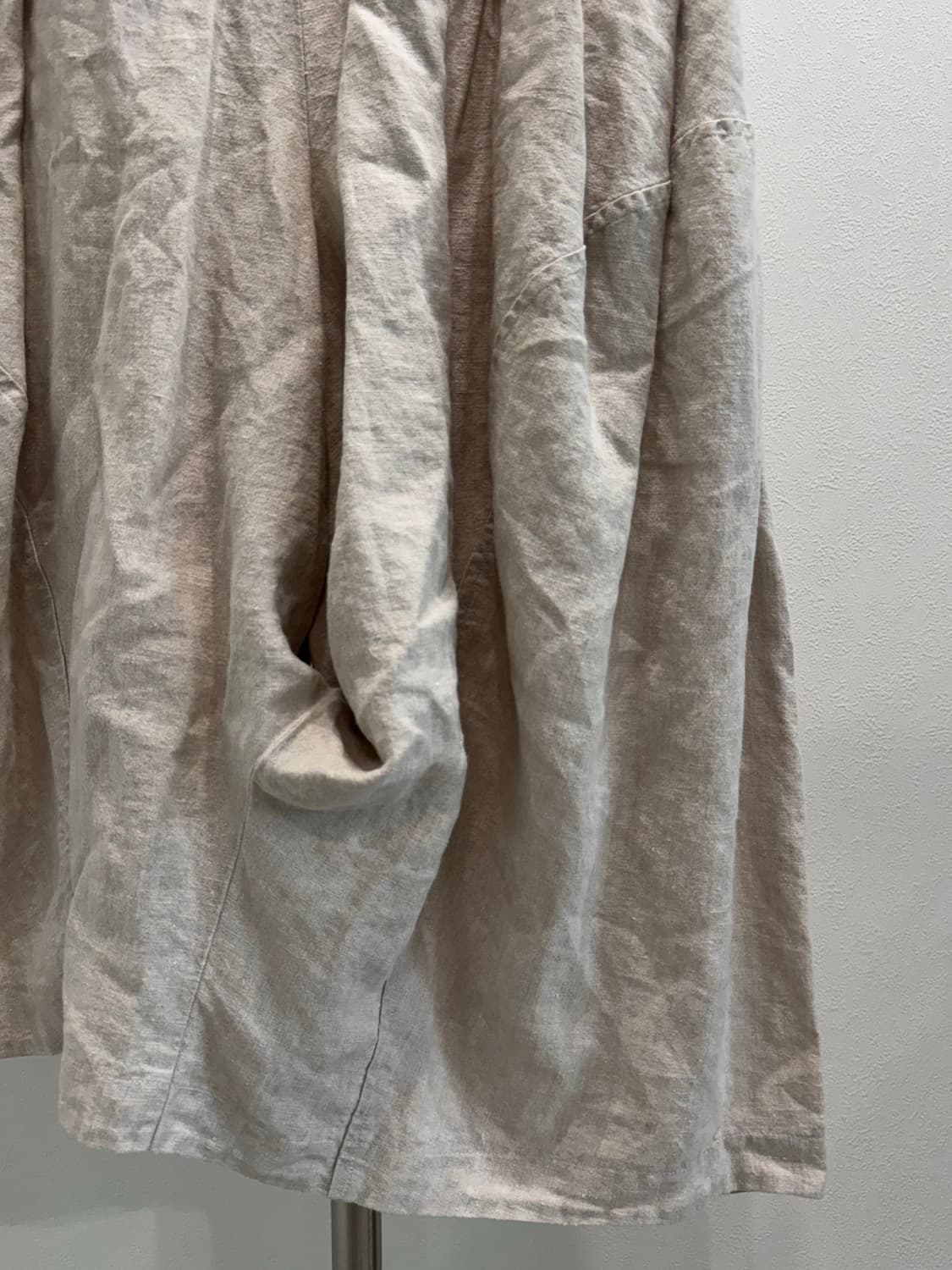 꼼데가르송 꼼꼼 14ss 린넨 와이드 도넛 팬츠 스커트 상품이미지5