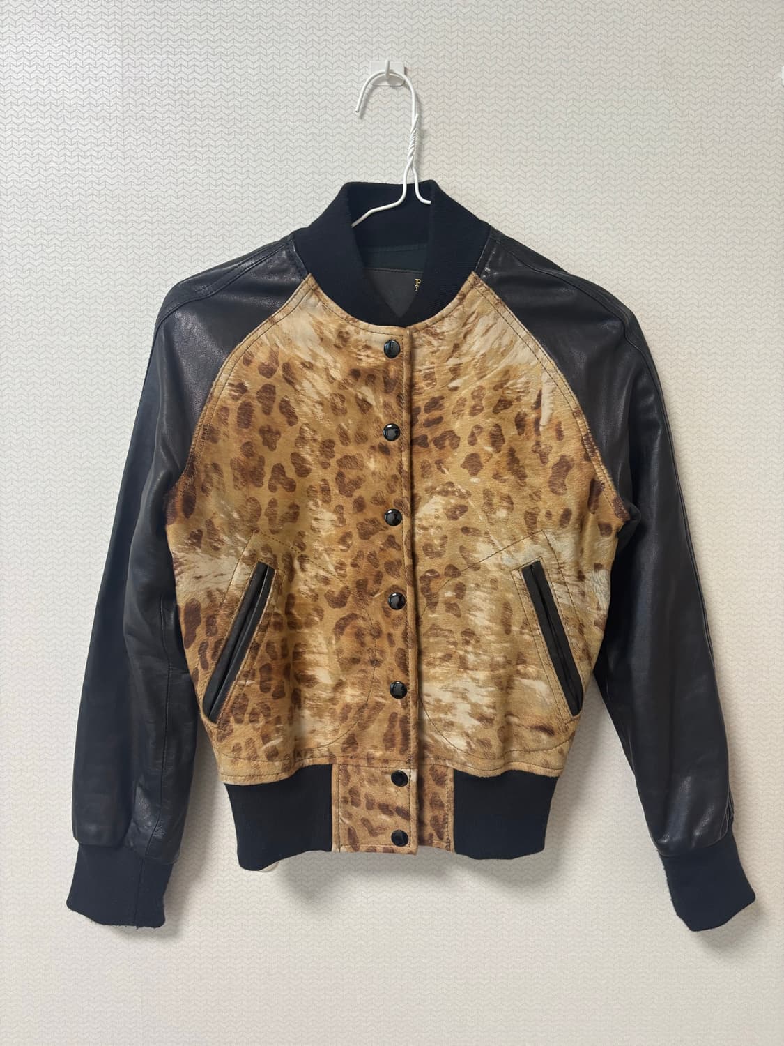 R13 레오파드 봄버 재킷 상품이미지1