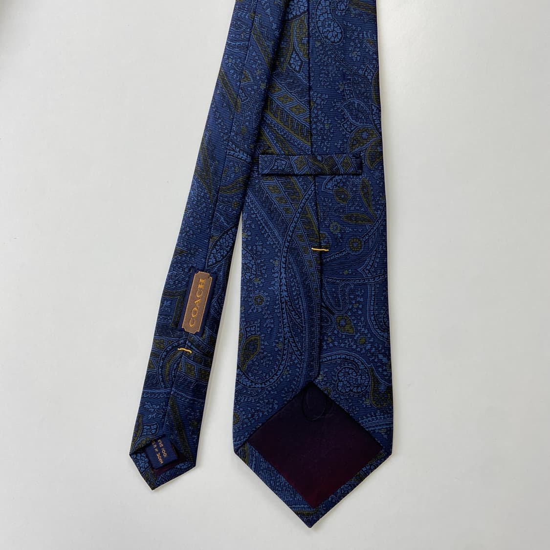 코치 (COACH) 명품 정품 페이즐 넥타이 상품이미지2