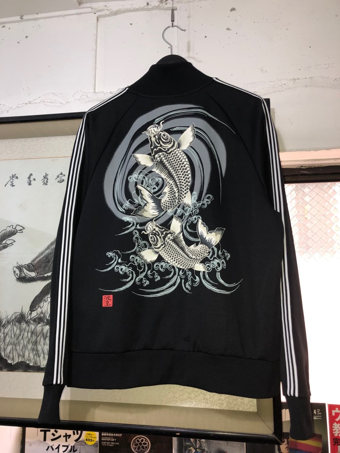 波達 Oriental Koi x Wave Jersey - L 상품이미지6