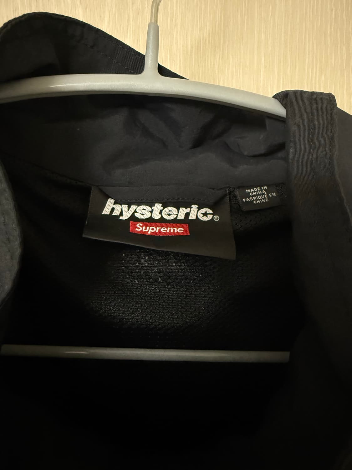 슈프림 x 히스테릭 글래머 트랙 자켓 블랙 - 24FW XL사이즈 상품이미지3
