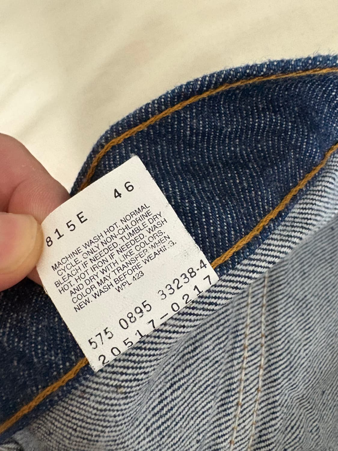 Levis 90s 리바이스 오렌지탭 517 데님팬츠 W31 L32 상품이미지5
