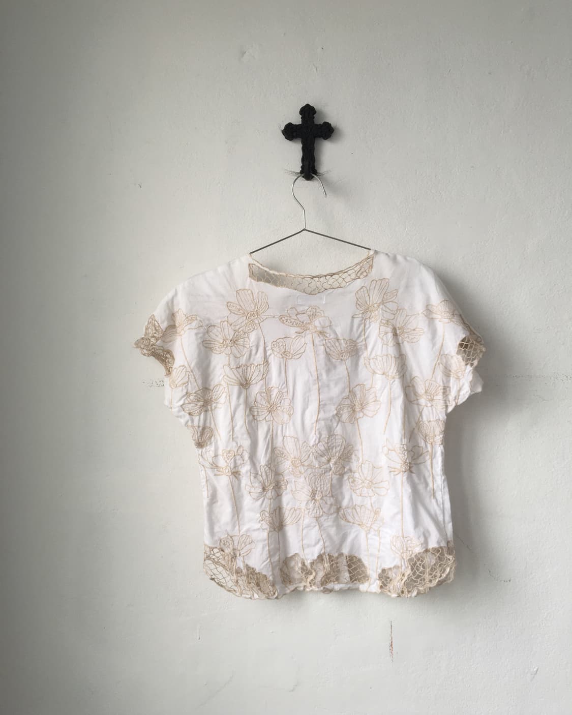 Embroidery pattern blouse 상품이미지3