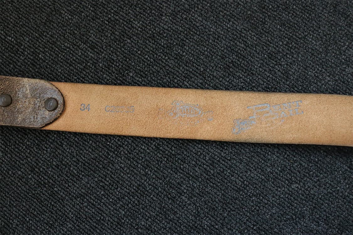 저스틴 크로스 레더 벨트 상품이미지8