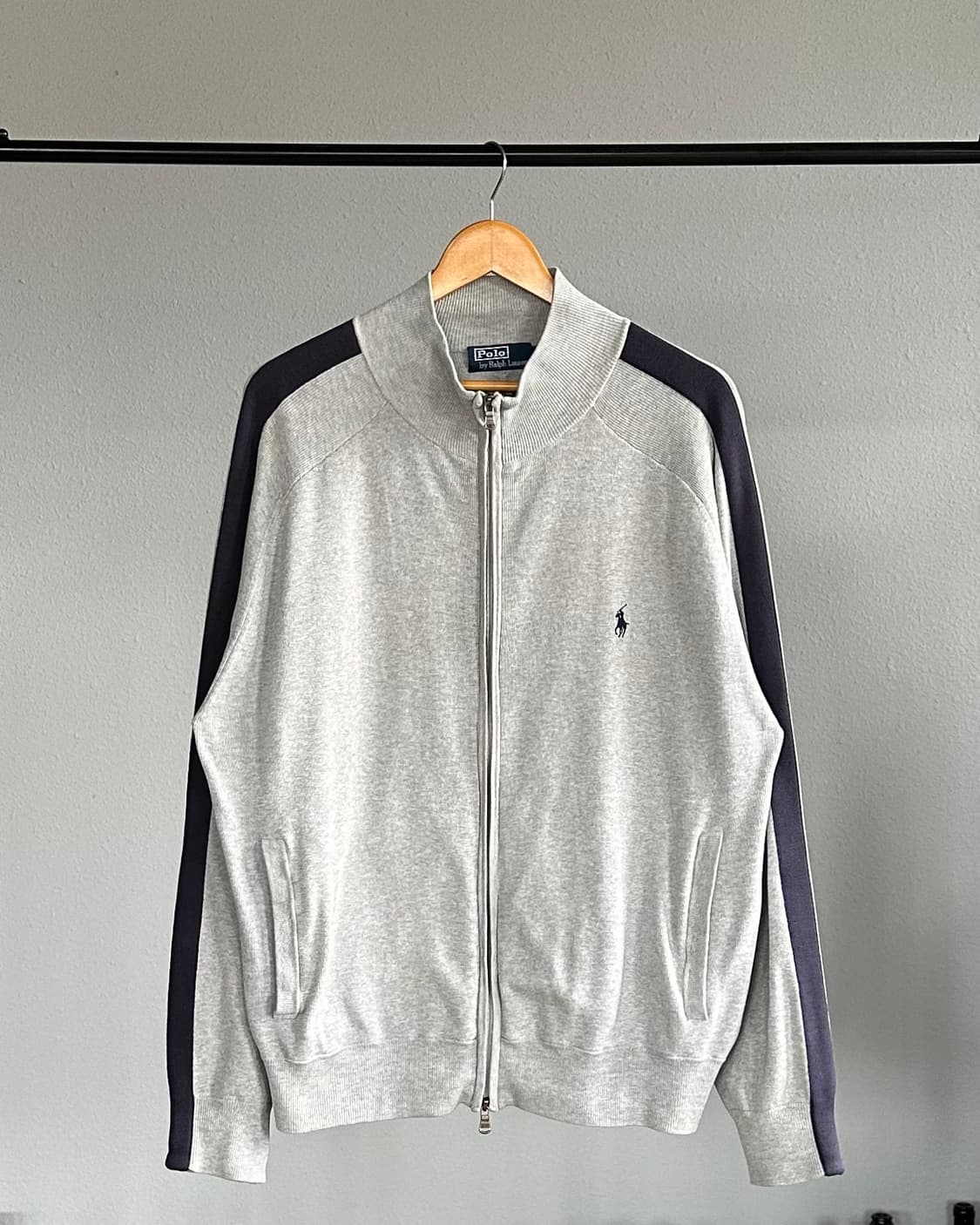 [XL]폴로 랄프로렌 투웨이 그레이 집업 상품이미지1