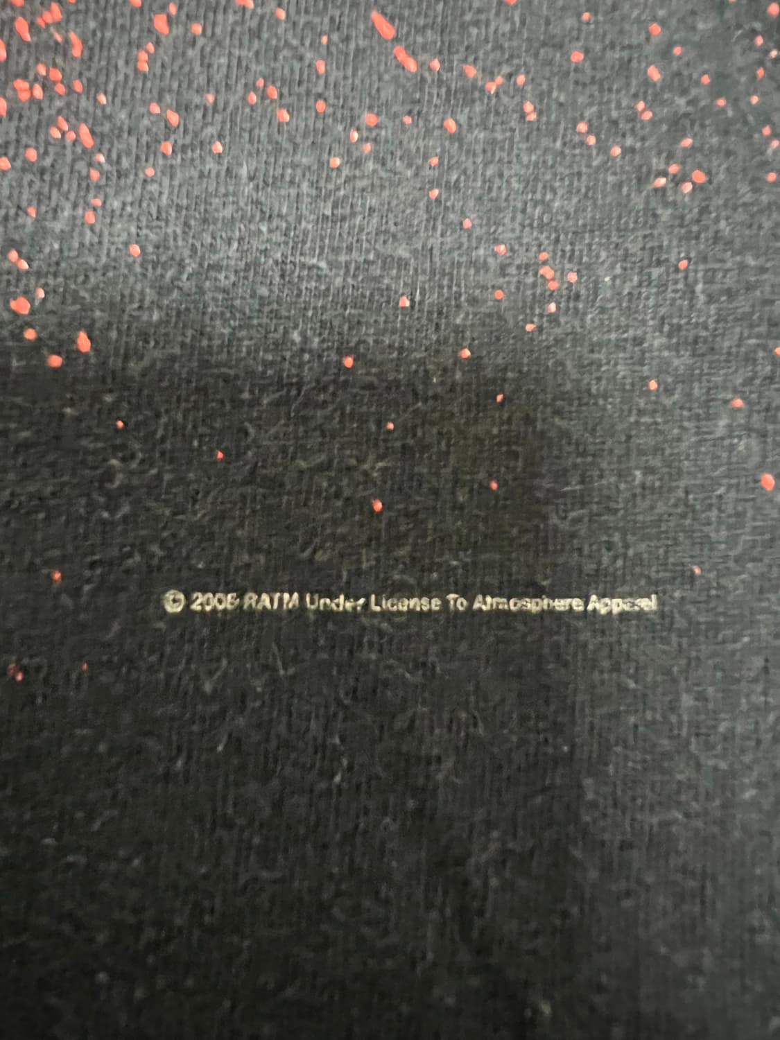 빈티지 2008 ratm 밴드티 XL사이즈 상품이미지5