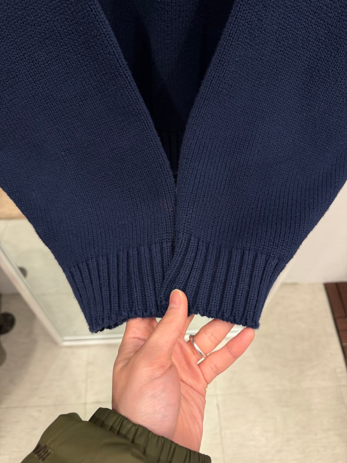 90s Eddie Bauer 에디바우어 코튼 크루넥 니트 상품이미지4