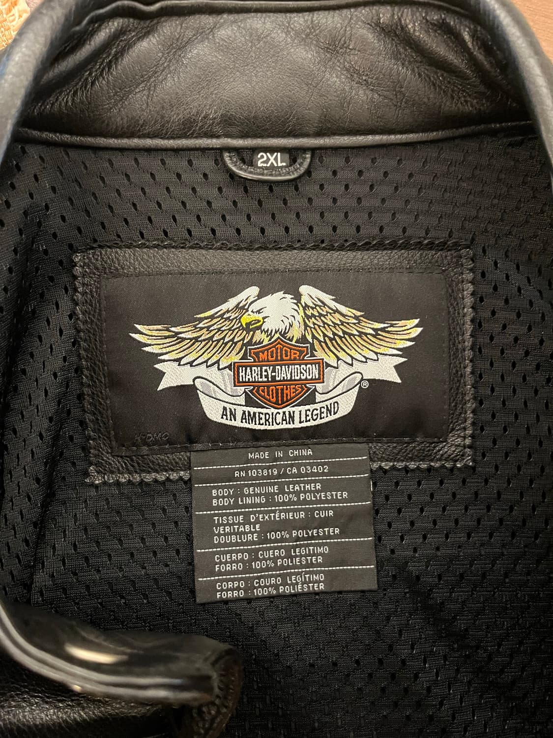 - Harley-Davidson Torqus Leather  Jacket 상품이미지3