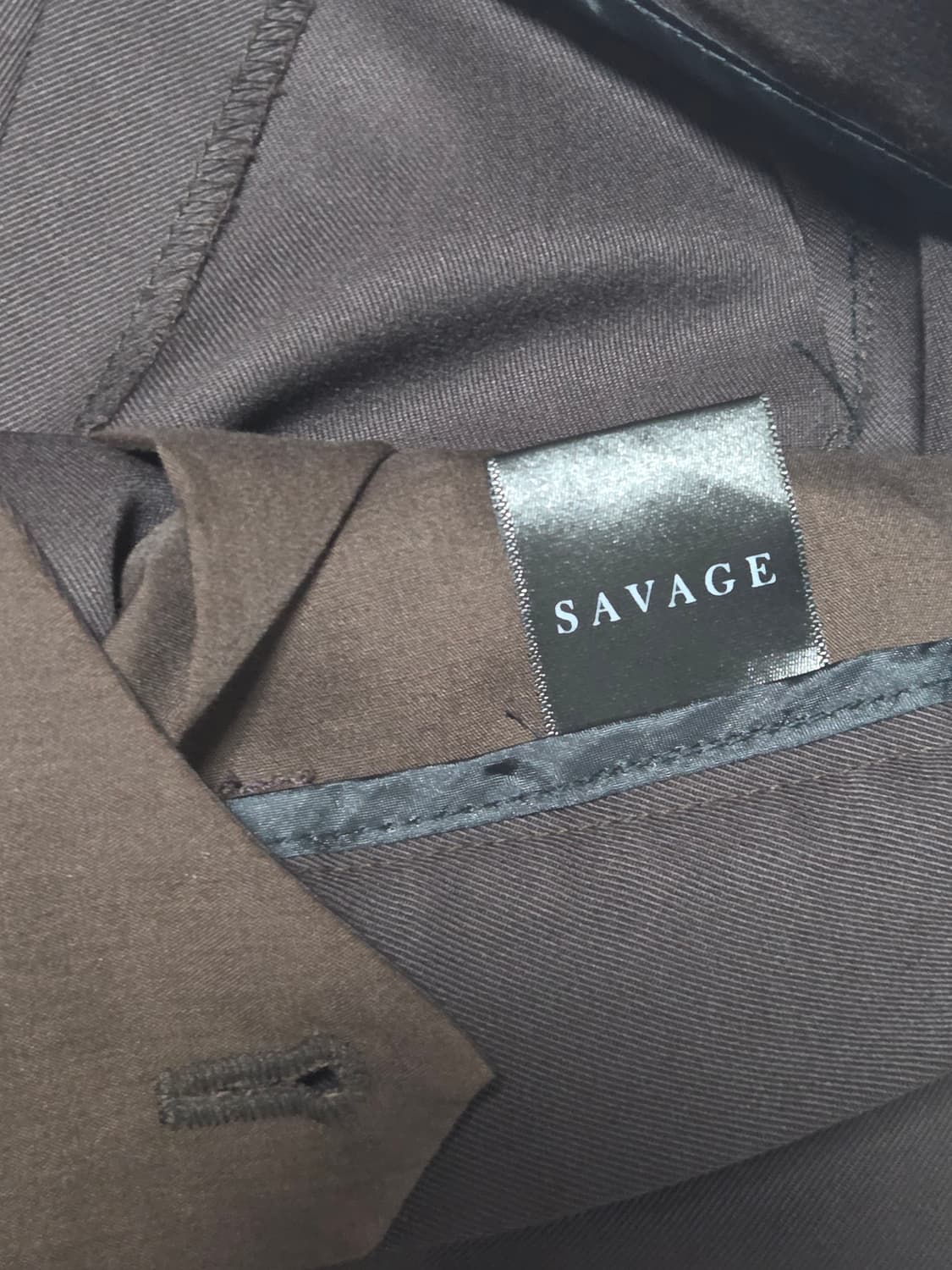 세비지 부츠컷 트라우저 브라운 M 상품이미지4