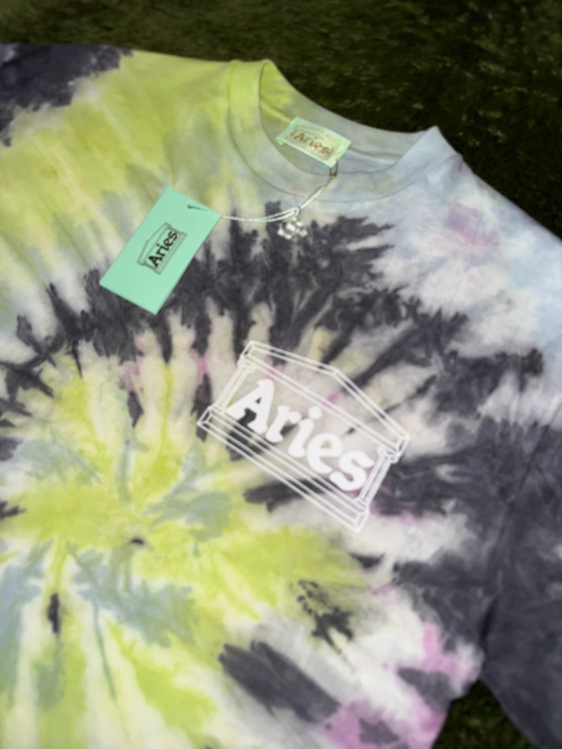 [S] Aries 애리즈 Made in Italy 타이다이 템플 티셔츠 상품이미지2