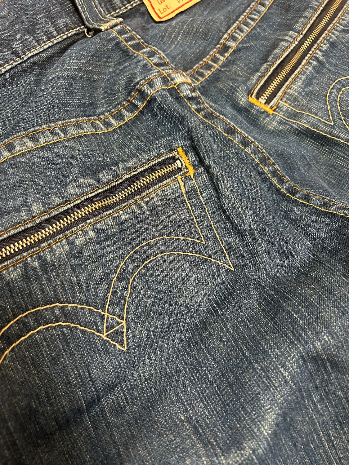 00s 빈티지 리바이스 레드 멕시칸 부츠컷 데님팬츠 상품이미지5