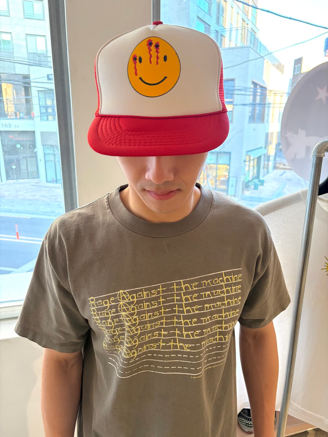 90s 레이지 어게인스트 더 머신 티셔츠 상품이미지1