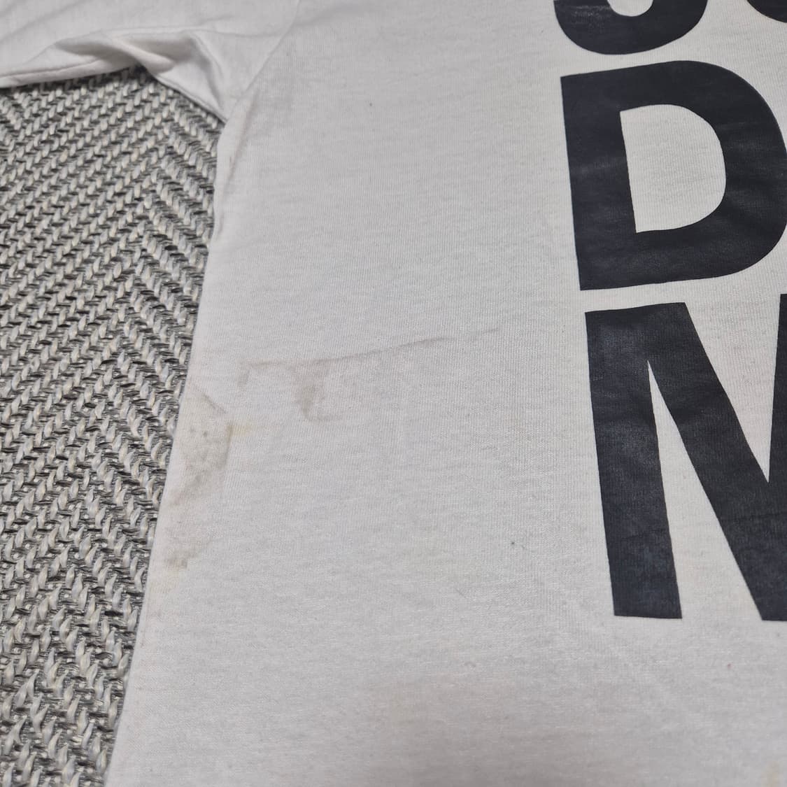 90s 나이키 패러디 "Just do me" 싱글스티치 티셔츠 (M)
 상품이미지6